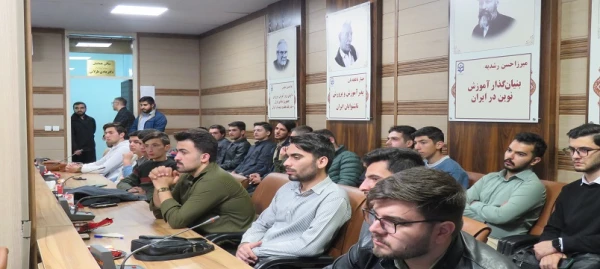 برگزاری آیین تکریم و معارفه مسئولین بسیج دانشجویی دانشگاه فرهنگیان اردبیل 7