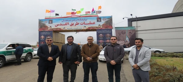 بازدید دانشگاهیان دانشگاه فرهنگیان اردبیل از نمایشگاه دفاع مقدس با هدف ترویج فرهنگ ایثار و مقاومت 3