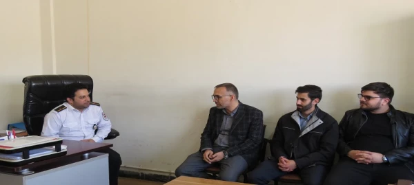 گرامیداشت روز آتش نشانی با حضور اعضای کانون هلال احمر پردیس علامه طباطبایی اردبیل 3