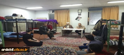 نشست صمیمانه مسئولان دانشگاه فرهنگیان استان اردبیل با دانشجویان خوابگاهی پردیس علامه طباطبایی 