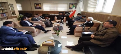 نشست مشترک مدیران دانشگاه ها با بازرس کل استان اردبیل