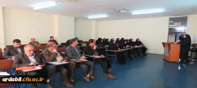 در دانشگاه فرهنگیان اردبیل:

برگزاری کارگاه توجیهی مدیران و معلمان راهنمای مدارس مجری کارورزی