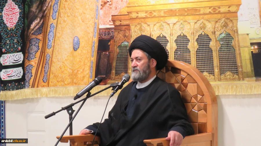 برگزاری سلسله جلسات اخلاقی دانشجومعلمان دانشگاه فرهنگیان اردبیل با حضور حضرت آیت الله دکتر سید حسن عاملی 2