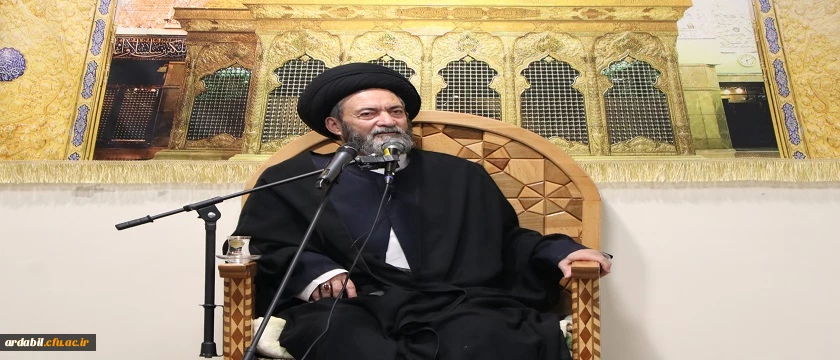 برگزاری سلسله جلسات اخلاقی دانشجومعلمان دانشگاه فرهنگیان اردبیل با حضور حضرت آیت الله دکتر سید حسن عاملی 3