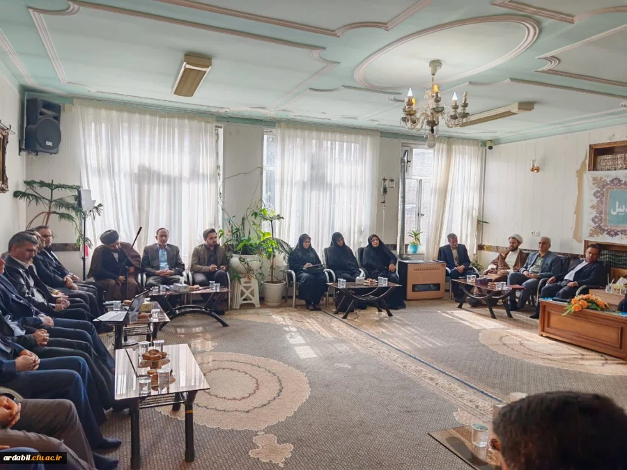 حضور سرپرست دانشگاه فرهنگیان استان اردبیل در  جلسه شورای اقامه نماز استان  3