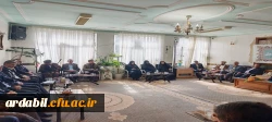 حضور سرپرست دانشگاه فرهنگیان استان اردبیل در جلسه شورای اقامه نماز استان  5