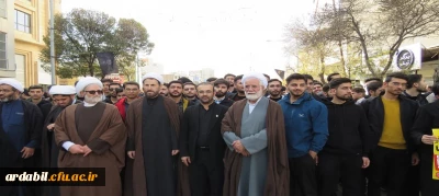 حضور پرشور اساتید، کارکنان و دانشجو معلمان دانشگاه فرهنگیان استان اردبیل در راهپیمایی یوم الله 13 آبان ماه