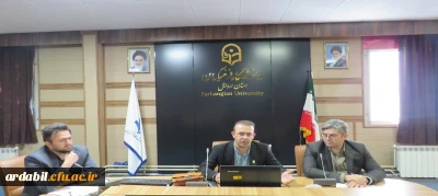 برگزاری جلسه شورای پژوهش دانشگاه فرهنگیان استان اردبیل