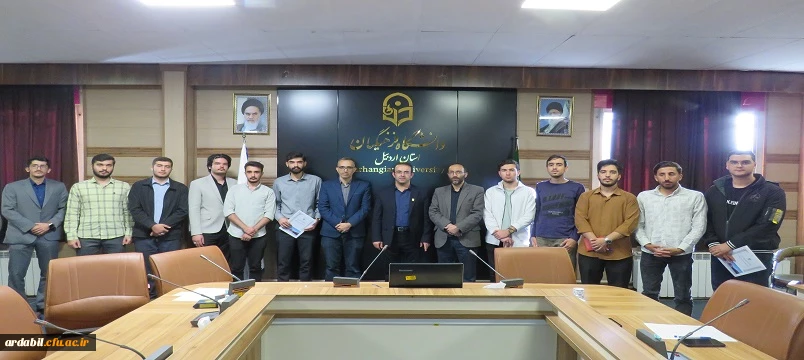 مراسم اختتامیه مسابقه آثار هنری به مناسبت هفته پدافند غیرعامل 