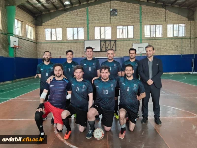 برگزاری دیدار دوستانه فوتسال میان کارکنان دانشگاه فرهنگیان اردبیل و آذربایجان شرقی