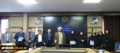 مراسم تکریم و معارفه سرپرست دانشکده علوم تربیتی ،معاون آموزشی و پژوهشی و نماینده امور زنان دانشگاه فرهنگیان استان