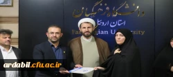 مراسم تکریم و معارفه سرپرست دانشکده علوم تربیتی ،معاون آموزشی و پژوهشی و نماینده امور زنان دانشگاه فرهنگیان استان 6