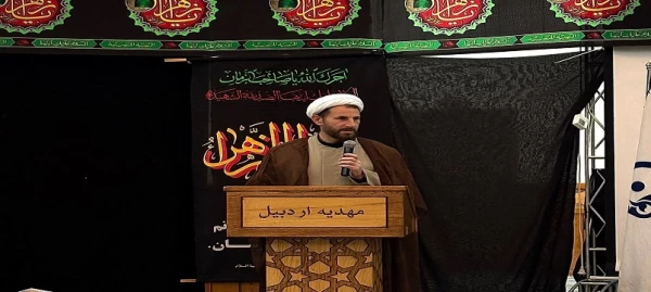 مراسم عزاداری شهادت حضرت زهرا(س) در مهدیه اردبیل برگزار شد 2