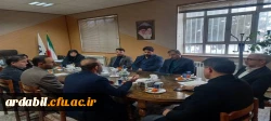 نشست مشترک مسئولان دانشگاه فرهنگیان و هسته گزینش آموزش و پرورش استان اردبیل  2