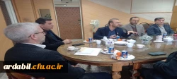 نشست مشترک مسئولان دانشگاه فرهنگیان و هسته گزینش آموزش و پرورش استان اردبیل  3