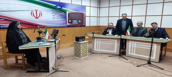 حضور سرپرست دانشگاه فرهنگیان استان در برنامه شبکه رادیو اردبیل 2