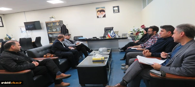 برگزاری جلسه شورای عمران دانشگاه فرهنگیان استان اردبیل