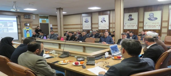 مراسم معارفه سرپرست معاونت برنامه ریزی و توسعه منابع و معاونت دانشجویی و فرهنگی دانشگاه فرهنگیان استان اردبیل برگزار گردید. 5