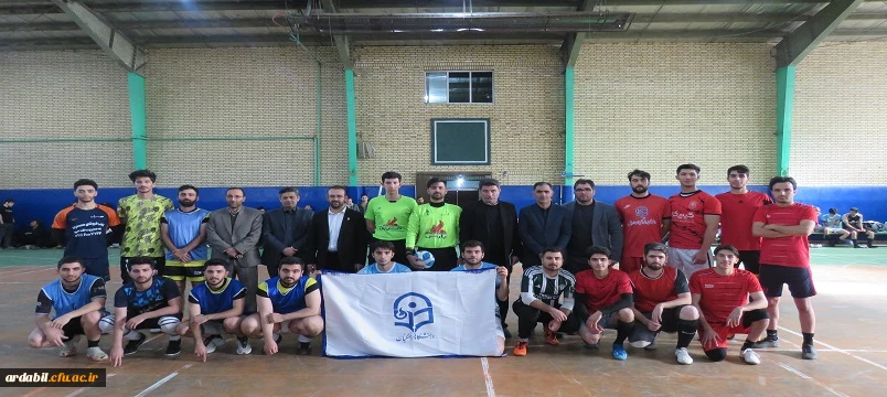 اختتامیه چهارمین لیگ فوتسال دانشجو معلمان دانشگاه فرهنگیان استان اردبیل