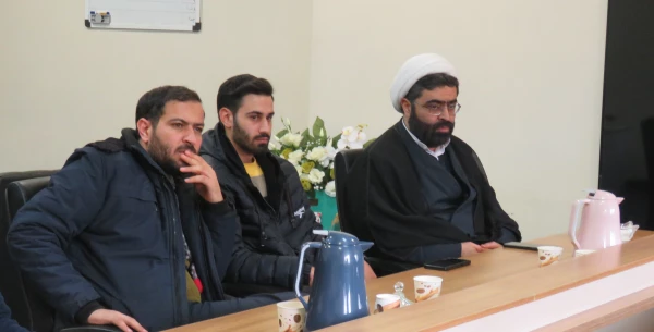 نشست صمیمی سرپرست دانشگاه فرهنگیان استان اردبیل با مسئول ناحیه بسیج دانشجویی استان و هیات همراه 3