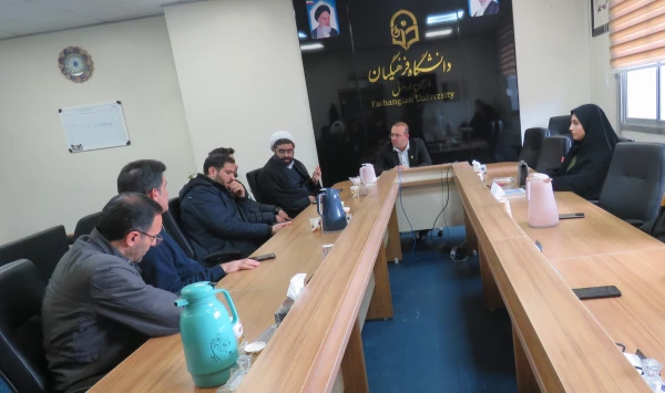 نشست صمیمی سرپرست دانشگاه فرهنگیان استان اردبیل با مسئول ناحیه بسیج دانشجویی استان و هیات همراه 4