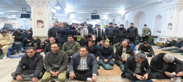 حضور کارکنان دانشگاه فرهنگیان استان اردبیل در مراسم سالروز یوم الله نهم دی 3