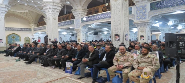 حضور کارکنان دانشگاه فرهنگیان استان اردبیل در مراسم سالروز یوم الله نهم دی 4