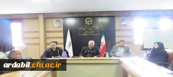 برگزاری جلسه هماهنگی برگزاری امتحانات نیمسال اول دانشگاه فرهنگیان استان اردبیل 2