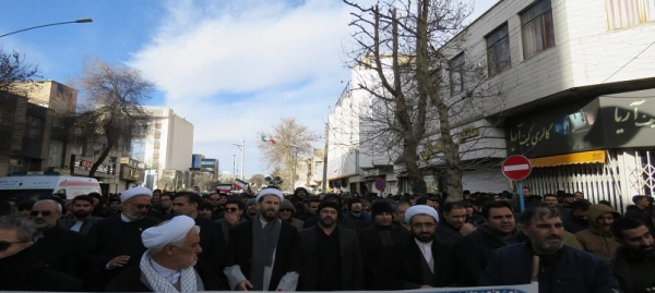 حضور پرشور اساتید، کارکنان و دانشجو معلمان دانشگاه فرهنگیان استان اردبیل در راهپیمایی بزرگ مردمی در محکومیت اقدامات تروریستی عوامل آمریکایی- صهیونیستی. 2