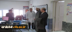 حضور سرپرست دانشگاه فرهنگیان در بیمارستان توانبخشی ایثار اردبیل به مناسبت ولادت حضرت ابوالفضل (ع) و روز جانباز 4