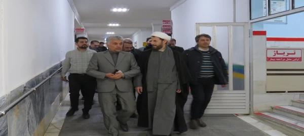 حضور سرپرست دانشگاه فرهنگیان در بیمارستان توانبخشی ایثار اردبیل به مناسبت ولادت حضرت ابوالفضل (ع) و روز جانباز 5