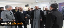 حضور سرپرست دانشگاه فرهنگیان در بیمارستان توانبخشی ایثار اردبیل به مناسبت ولادت حضرت ابوالفضل (ع) و روز جانباز 7
