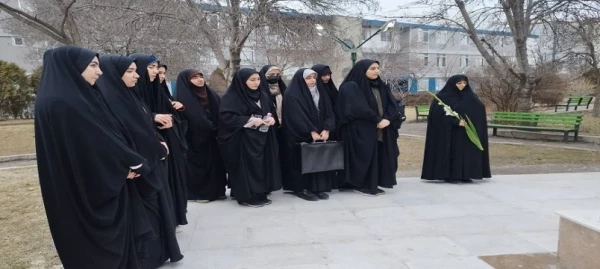 اعزام کاروان راهیان نور دانشجومعلمان دختر دانشگاه فرهنگیان استان اردبیل 2