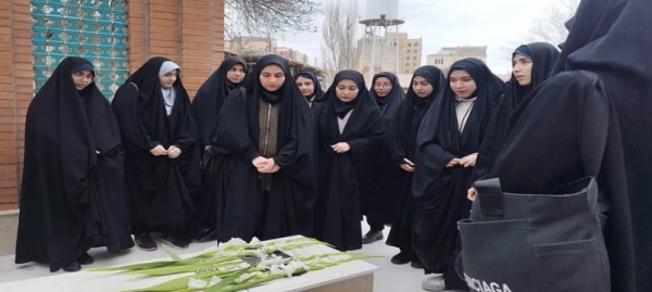 اعزام کاروان راهیان نور دانشجومعلمان دختر دانشگاه فرهنگیان استان اردبیل 3