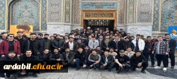 اعزام کاروان زیارتی دانشجومعلمان دانشگاه فرهنگیان استان اردبیل به مشهد مقدس 3