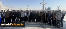 اعزام کاروان زیارتی دانشجومعلمان دانشگاه فرهنگیان استان اردبیل به مشهد مقدس 4