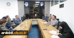 برگزاری جلسه شورای عمران دانشگاه فرهنگیان اردبیل
(با محوریت بررسی پروژه سالن ورزشی پردیس بنت الهدی صدر) 2