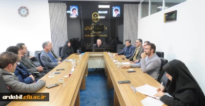 برگزاری جلسه شورای عمران دانشگاه فرهنگیان اردبیل
(با محوریت بررسی پروژه سالن ورزشی پردیس بنت الهدی صدر)