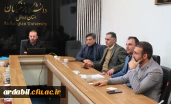 برگزاری جلسه شورای عمران دانشگاه فرهنگیان اردبیل
(با محوریت بررسی پروژه سالن ورزشی پردیس بنت الهدی صدر) 5