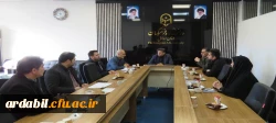 بازدید هیئت نظارت، ارزیابی و تضمین کیفیت دانشگاه ها و مراکز آموزش عالی استان از دانشگاه فرهنگیان اردبیل 2
