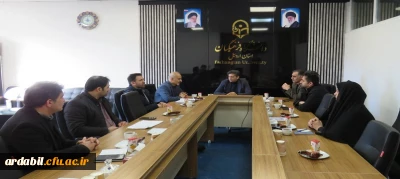 بازدید هیئت نظارت، ارزیابی و تضمین کیفیت دانشگاه ها و مراکز آموزش عالی استان از دانشگاه فرهنگیان اردبیل