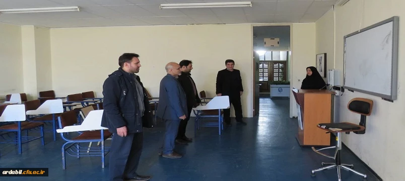 بازدید هیئت نظارت، ارزیابی و تضمین کیفیت دانشگاه ها و مراکز آموزش عالی استان از دانشگاه فرهنگیان اردبیل 6