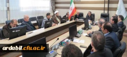 برگزاری جلسه اعضای هیئت امنای دانشگاه فرهنگیان اردبیل با محوریت بررسی چالش های فیزیکی و رفاهی 6