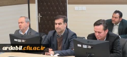 برگزاری جلسه اعضای هیئت امنای دانشگاه فرهنگیان اردبیل با محوریت بررسی چالش های فیزیکی و رفاهی 7