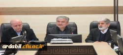 برگزاری جلسه اعضای هیئت امنای دانشگاه فرهنگیان اردبیل با محوریت بررسی چالش های فیزیکی و رفاهی 8