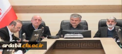 برگزاری جلسه اعضای هیئت امنای دانشگاه فرهنگیان اردبیل با محوریت بررسی چالش های فیزیکی و رفاهی 9