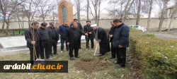 یه یاد رهبر شهید نهال امید در دانشگاه فرهنگیان اردبیل کاشته شد. 3