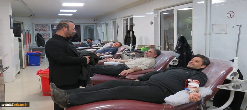 همدلی در شب های قدر؛ پویش اهدای خون در دانشگاه فرهنگیان استان اردبیل 2