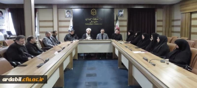 تجلیل از خانواده شاهد دانشگاه فرهنگیان اردبیل به مناسبت روز شهید