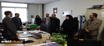 دیدار نوروزی ریاست دانشگاه فرهنگیان استان و نماینده نهاد رهبری با کارکنان واحدهای اداری